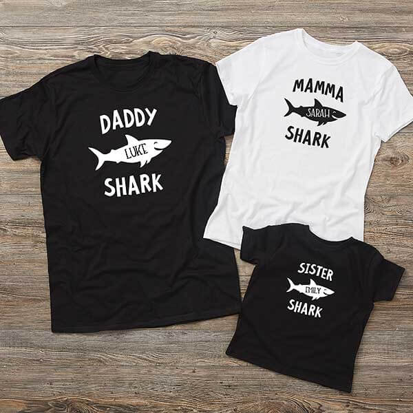 Baby Shark Family Shirts