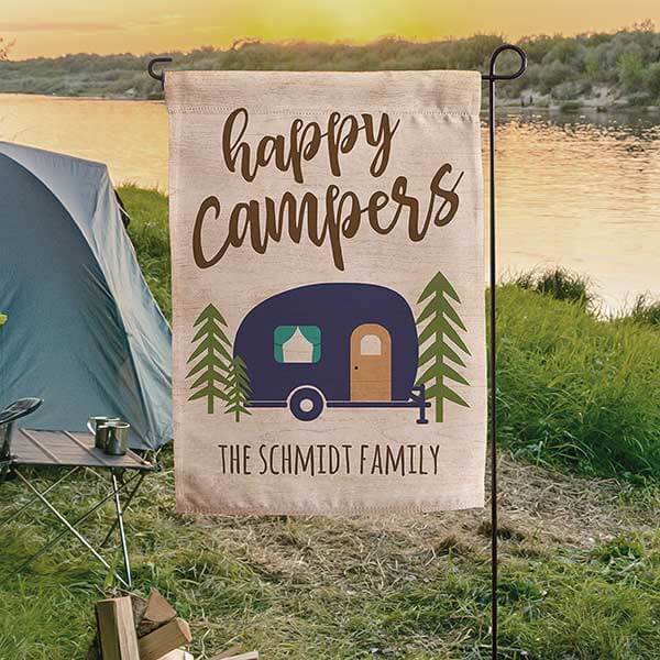 camping gifts with Camping Flag