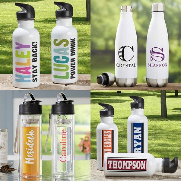Personalized Water Bottles for Camping