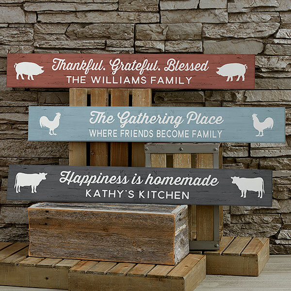 Personalized Kitchen Sign - Kitchen Counter Decor Ideas