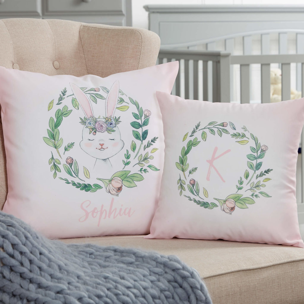 Floral Nursery Decor - Throw Pillows