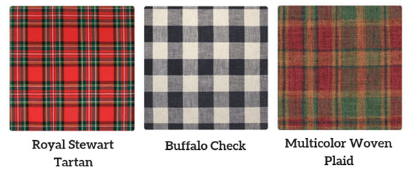 Tartan vs Buffalo Check vs Plaid