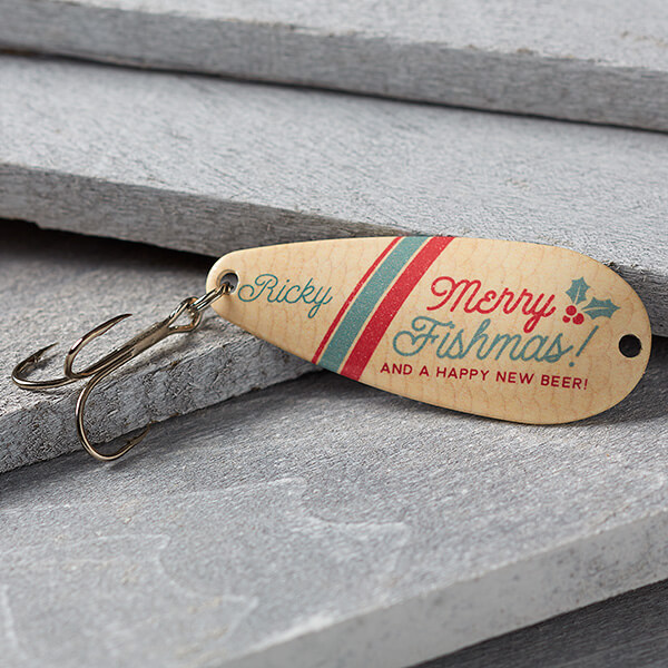 Personalized Christmas Fishing Lure