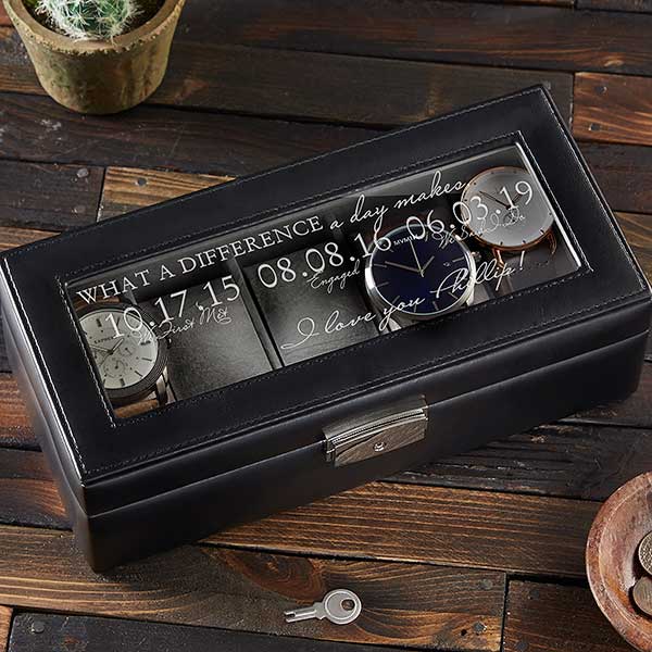 Personalized Watch Box