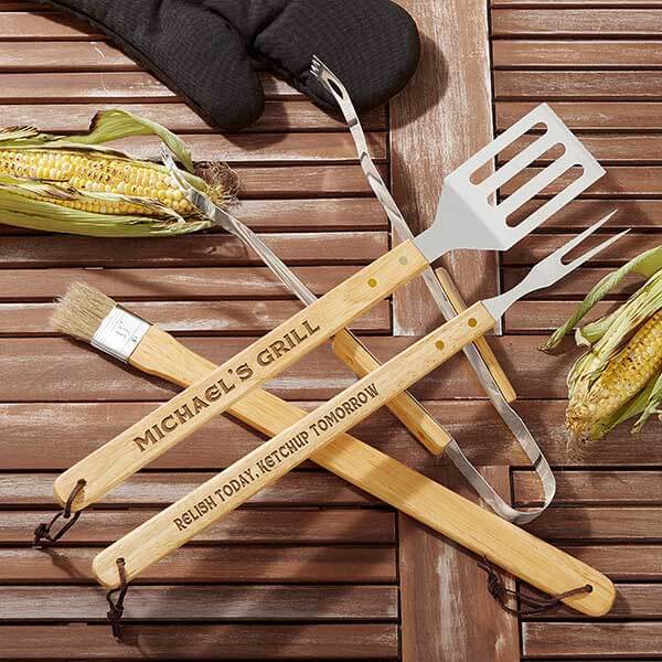 last-minute father's day gifts with grilling tools