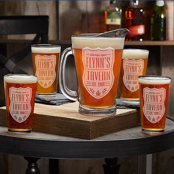 Father's Day Beer Pitcher & Glasses