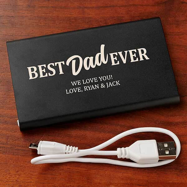 Father's Day Portable Power Bank