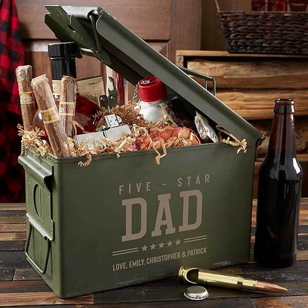 last-minute father's day gifts with ammo box