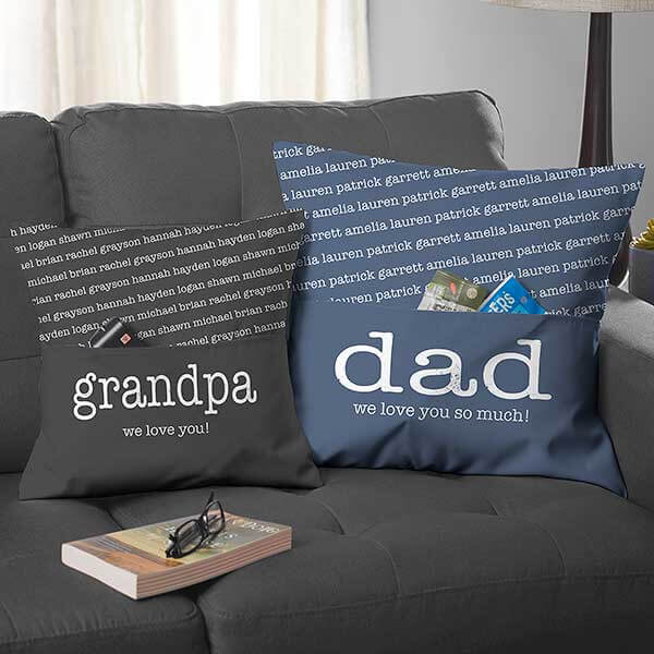 last-minute father's day gifts with pocket pillow