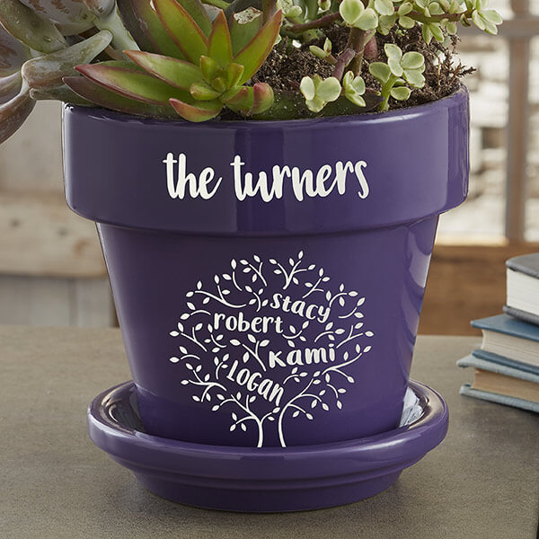 Personalized Flower Pot