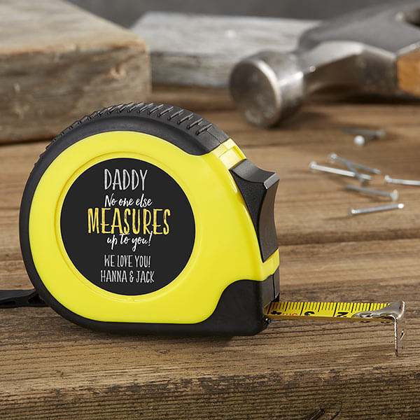 Personalized Tape Measure for Dad