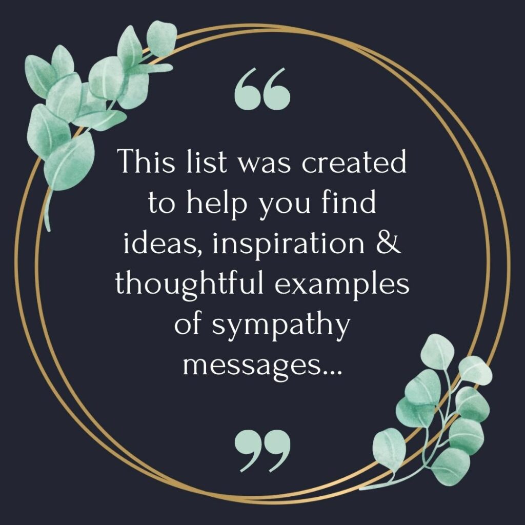 Sympathy Messages: What To Write In Your Sympathy Card - Unique Gift Ideas  & More - The Expression a Personalization Mall Blog