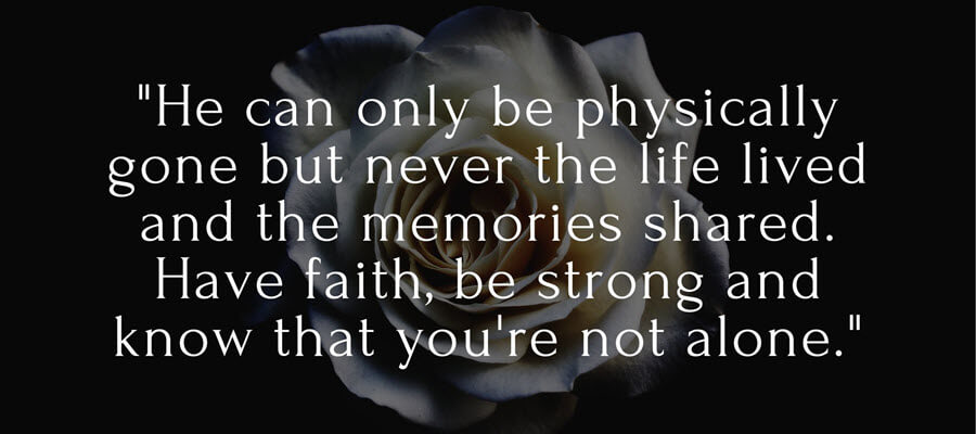 death quotes for loved ones sympathy