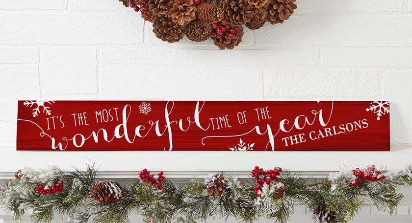 Christmas Quotes Wood Sign