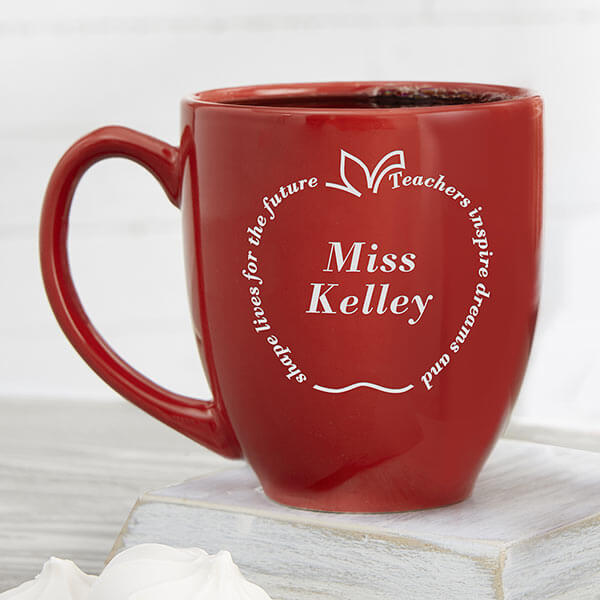 Engraved Teacher Mug