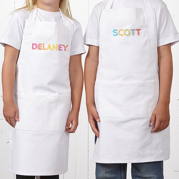 Personalized Kids Aprons for Easter