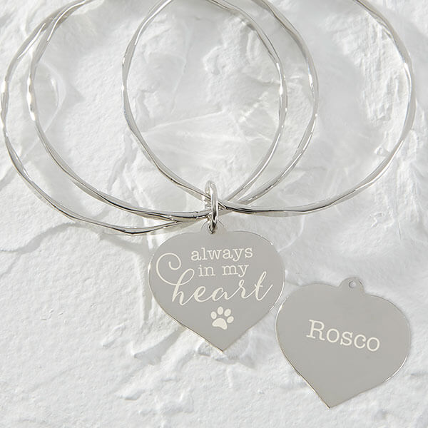 Pet Memorial Charm Bracelet