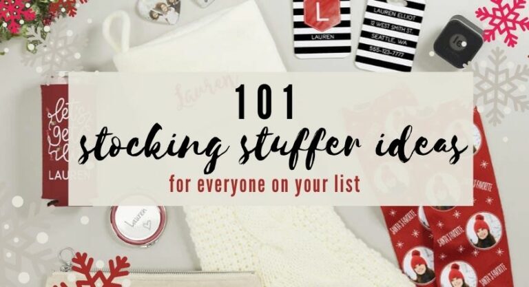 101 Christmas Stocking Stuffer Ideas They’ll Love