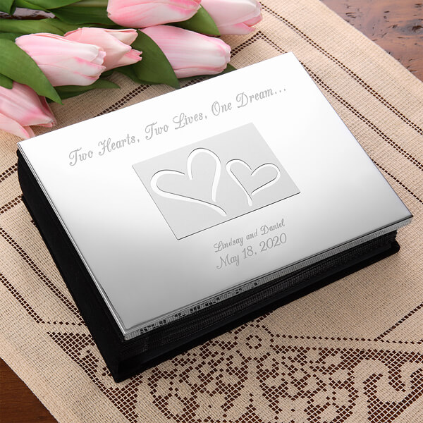 25th Anniversary Gifts by Year - Silver Photo Album