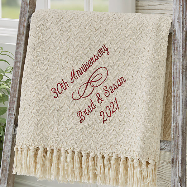 anniversary gift ideas with blanket
