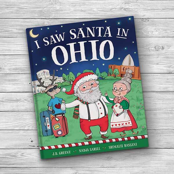 I saw Santa Personalized Kids Book
