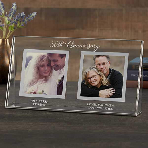 anniversary gift ideas with engraved frame