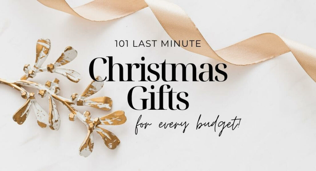 101 Last Minute Christmas Gifts