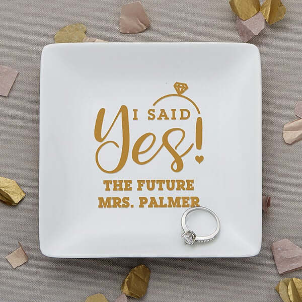 Engagement Gifts for Her: Ring Dish
