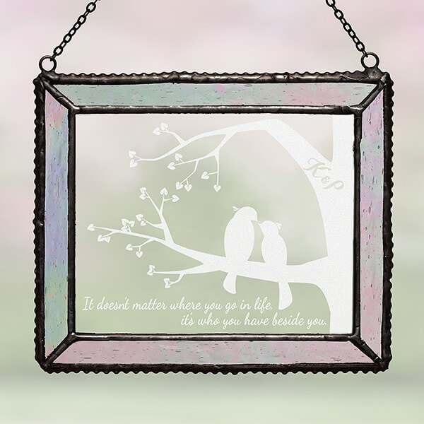 Love Birds Sun Catcher