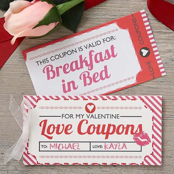 Personalized Love Coupons