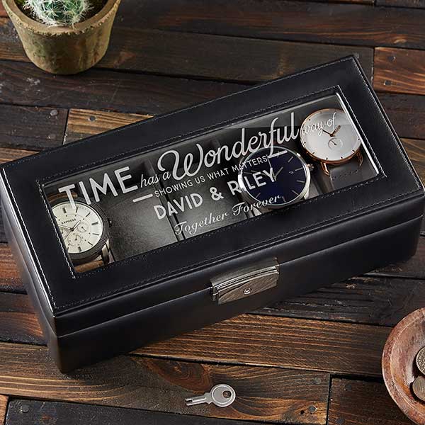 Personalized Watch Box