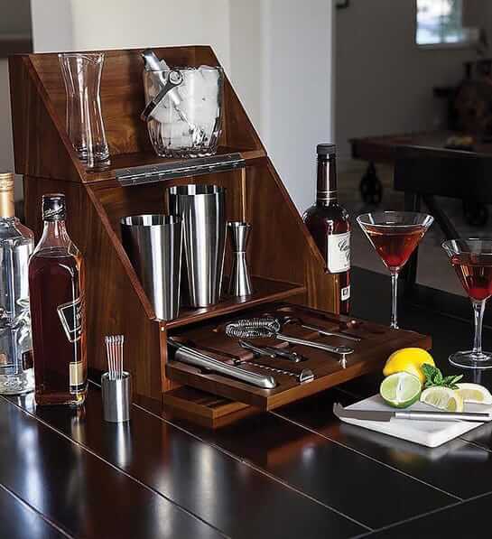 Tabletop Bar Engagement Gift