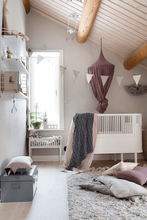 13 Strikingly Appealing Nursery Accent Wall Ideas - Teepee Joy Blog