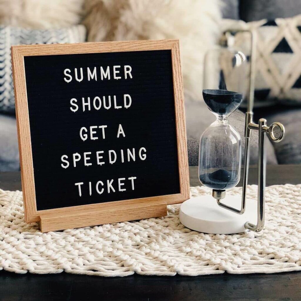 Summer Letter Board Quotes