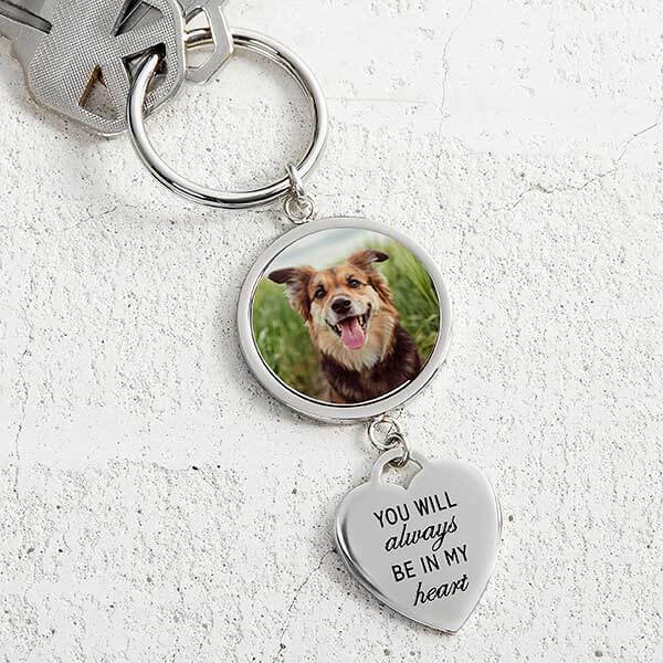 pet memorial gift ideas with Pet Memorial Keychain