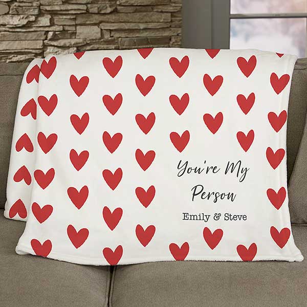 You're my person custom blanket