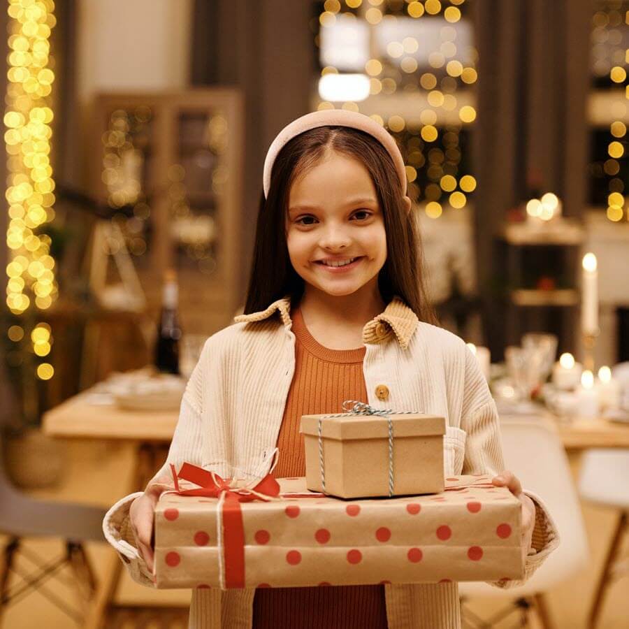 christmas traditions for kids with Giving Back