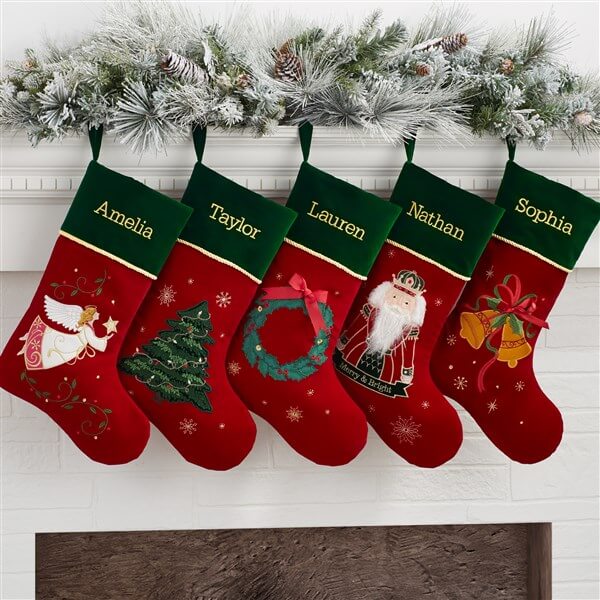 Traditional Icons Christmas Stockings
