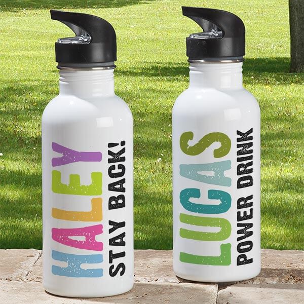 Water Bottles with Names