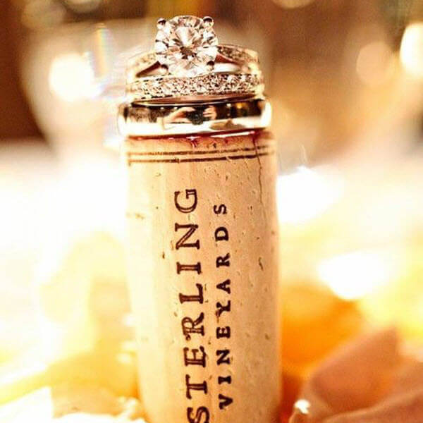 Wine Cork Wedding Ideas - Photo Props