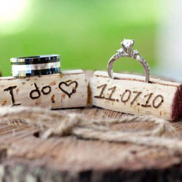 Wine Cork Wedding Ideas - Photo Props