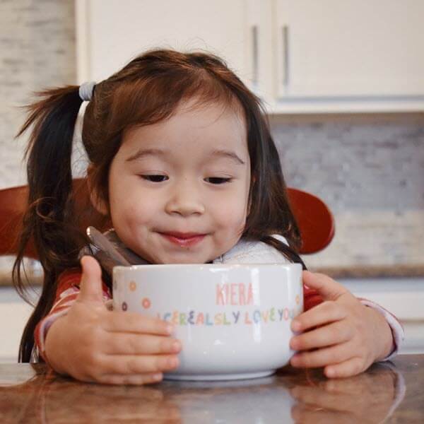 valentine's gift ideas for kids I Cerealsly Love You Kids Cereal Bowl