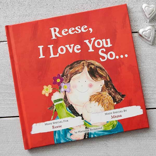 valentine's gift ideas for kids I Love You So... Personalized Kids Book