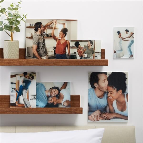 Romantic Photo Gift Ideas with photo glass prints