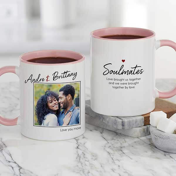 Romantic Photo Gift Ideas with photo coffee mugs