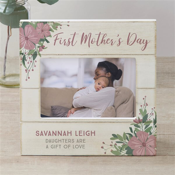 mother's day gift ideas with personalized photo frame