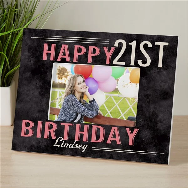 21st birthday gift ideas Personalized Picture Frame