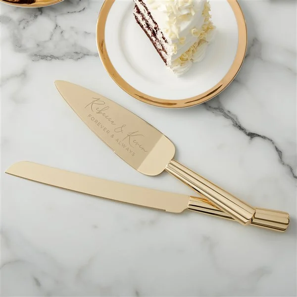 anniversary gift ideas with Cake Knife Server Set