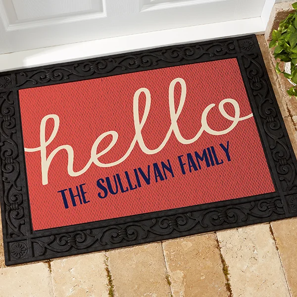 closing gifts for clients doormat