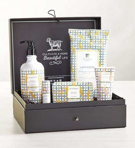 bridal shower gift ideas Lavender Spa Set